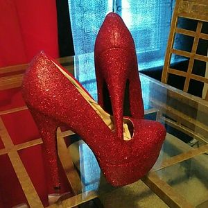 Ruby Red Heels